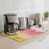 Anti-Slip Dish Drying/Dining Table Mat-Vibrant Brushstroke Design