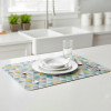 Anti-Slip Dish Drying/Dining Table Mat-Modern Geometric Design