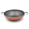 Prestige Ultra 28cm Non-Stick Karahi/wok with Lid & Pan Holder