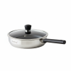 Alpenberg 26cm Stainless Steel Fry Pan with Glass Lid — Non-Stick Cookware-copy