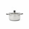 Alpenberg 30cm Stainless Steel Cooking Pot with Glass Lid