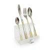 Alpenberg Stainless Steel Cutlery Set 52 Piece silver golden