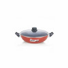 Elegant Prima Wok/Karahi with Glass Lid