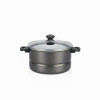 Kitchen King 26cm Steamer 'n' Cooker  2-in-1 with Glass Lid