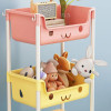 3-Tier Kids Toy And Accessories Storage Trolley