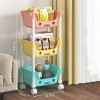 3-Tier Kids Toy And Accessories Storage Trolley