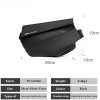 Men’s Leather Crossbody Waterproof  Bag Large Capacity Chest Bag