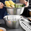 Colander with Grater Multi Function Kitchen Strainer