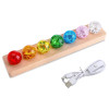 7 LED Crystal Ball Light Decorative Ambient Lamp