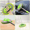 2 in 1 Car Wash Mop Mitt with Long Handle Scratch Cleaning tool
