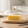 Limon Wooden Butter Dish With Acrylic Lid