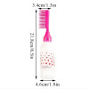 Plastic Hair Oil Bottle with Comb Applicator