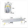 Folding Ironing Board Compact Portable Tabletop Ironing Stand