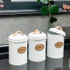 3 Piece Airtight Canister Set Kitchen Storage & Organizer