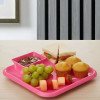 Snack Plate Square 2 Pieces Set, Serving Plates for Home & Parties