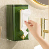 Wall Mounted Transparent Tissue Box  Space Saving Tissue Holder