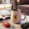 Ceramic Coffee Mug With Sports Car Logo 330 ML (1Pc)
