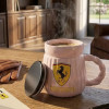 Ceramic Coffee Mug With Sports Car Logo 330 ML (1Pc)
