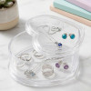 Acrylic Heart Shaped Transparent Jewellery Box – Elegant Storage Organizer