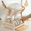 Multilayer Kitchen Utensil & Dish Storage Drain Rack Organizer