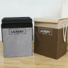 Large Foldable Laundry Storage Bin with Lid