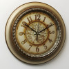 Heritage Gear 18 Inch Mustard Copper Wall Clock