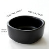 Trifle Black Melamine One Piece OF Serving Bowl