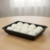 Melamine Black Dish One Piece for Serving