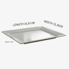 Melamine White Platter Medium One Piece for Serving