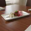 Melamine Big White Rectangular Tray for Serving Food