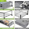 Underbed Storage Lockers with Wheels & Lids