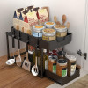 2 Layer Kitchen Rack Iron Material
