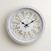 Heritage Retro 15 INCH White Wall Clock