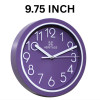 Heritage Fantasy 9.75 Inch Purple Wall Clock