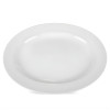 Melamine 12 Inch White Oval Dish One Piece for Serving Food