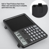 Portable Calculator with Writing Tablet  12 Digit Large LCD