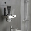 Wall Mounted Stainless Steel Brush Holder