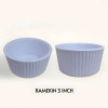 Melamine 3 Inch Ramekin White Bowl Serving Bowl