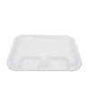Melamine Fish Platter White Serving Plate
