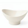 Melamine Lotus Large Serving Cream Bowl