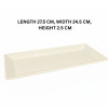 Melamine Craft Cream Serving Platter