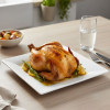 Melamine Large Swiss White Serving Platter