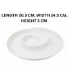 Melamine Tango White Serving Platter