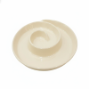 Melamine Tango Cream Serving Platter With Box