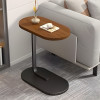 Modern C Shaped End Table for Living Room & Bedroom