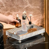 Acrylic Desktop Perfume & Cosmetic Organizer Tray