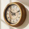 Heritage 11 Inch Squat Vintage Copper Wall Clock