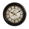 Heritage 11 Inch Squat Black Numerical Wall Clock