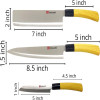 3 Piece Japanese Stainless Steel Knife Set