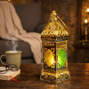 LED Metal Lantern Vintage Style Decorative Light
